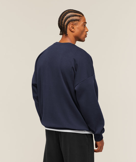 Oversized Crest Crew - US 3962