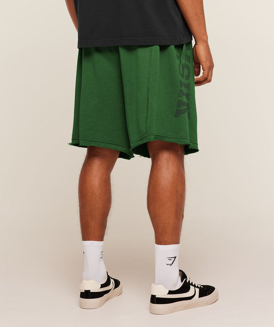 Accent Graphic Sweat Shorts - US 8214