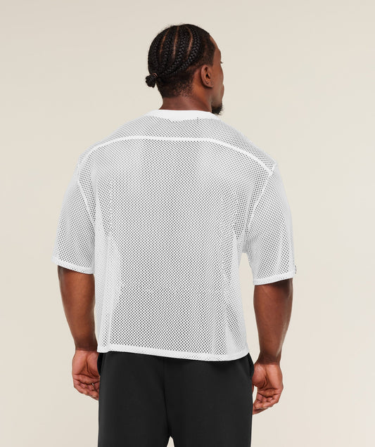 Mesh Oversized T-Shirt - US 8784