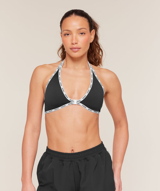 Micro Logo Clasp Minimal Bra - US 7918