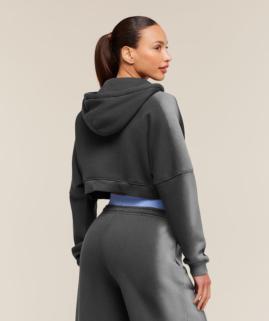 Pump Washed Zip Through Hoodie - US 1885