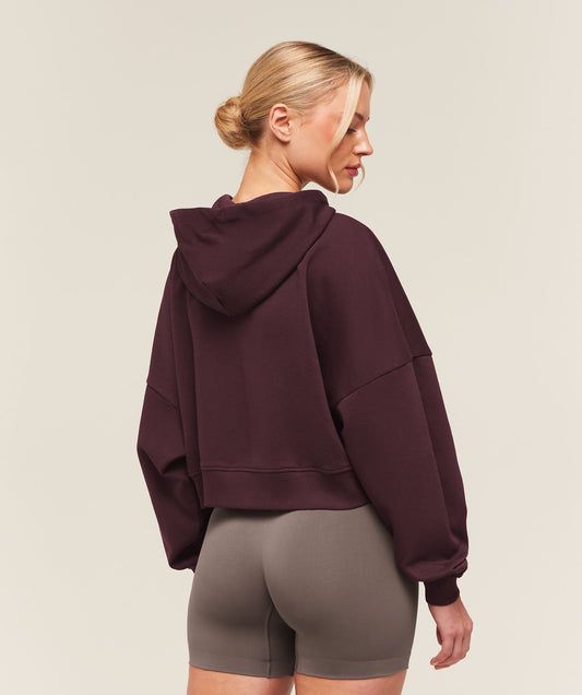 Training Oversized Boxy Zip Through Hoodie - US 1517