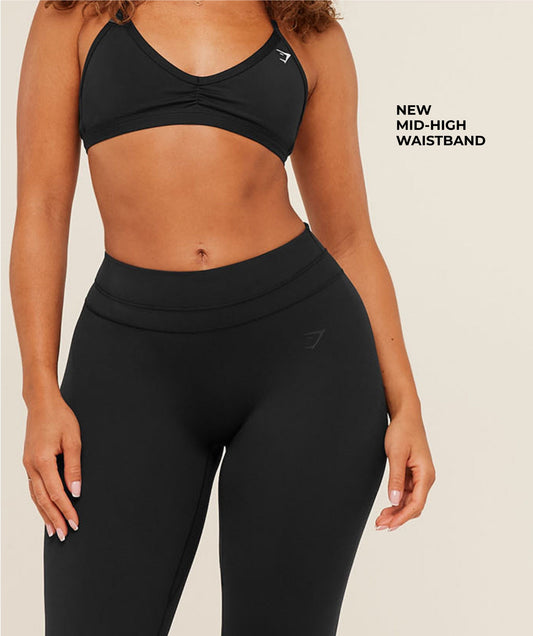 Whitney Mid-High Rise Flared Leggings - US 5437
