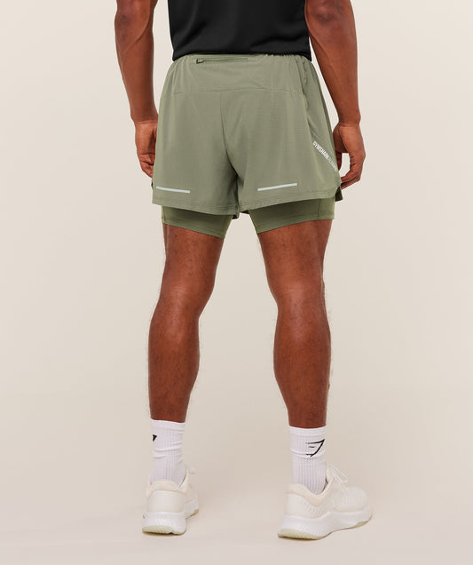 Running 4\" 2in1 Shorts - US 8770