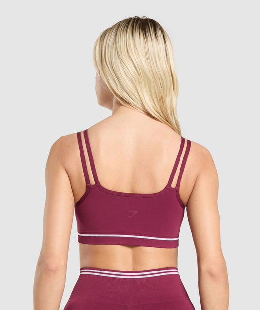 Contrast Seamless Sports Bra - US 1076