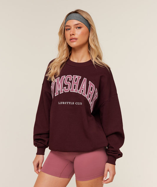 Collegiate Graphic Crew Neck Pullover - US 1399