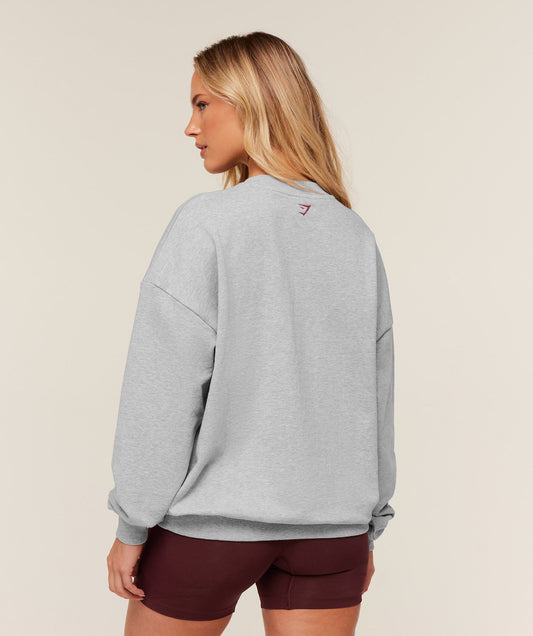 Collegiate Graphic Crew Neck Pullover - US 5743