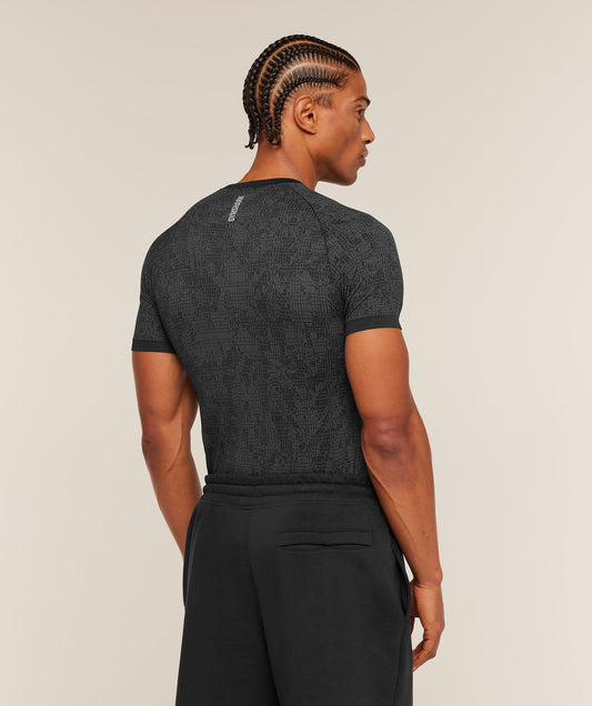 Geo Seamless Grid T-Shirt - US 5569