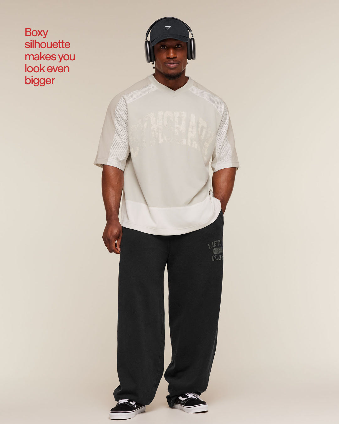 Collective Mesh Wordmark Jersey - US 3180