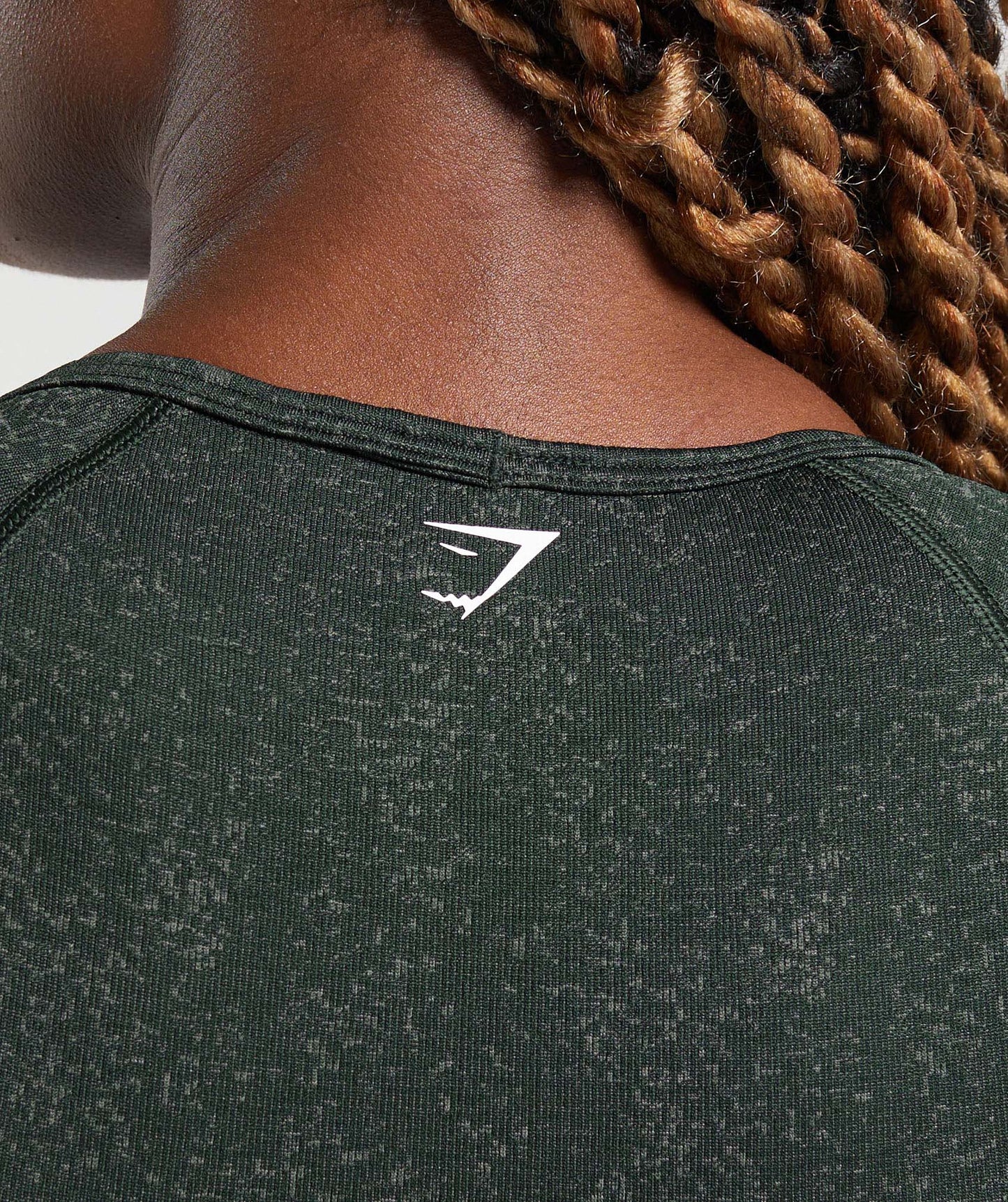 Adapt Fleck Seamless Crop Top - US 4044