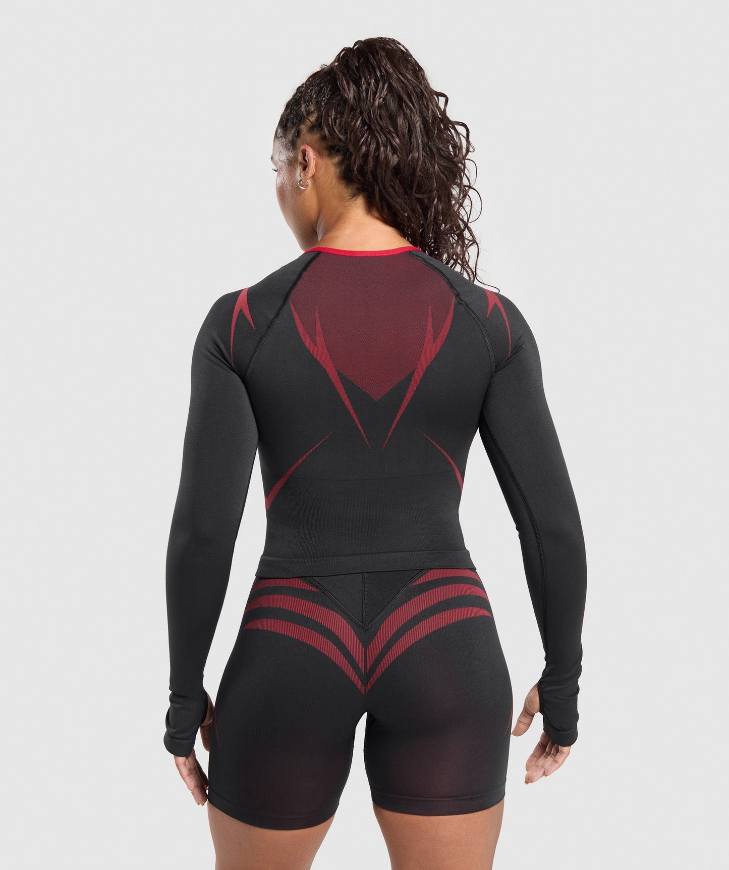 Apex Lift Seamless Long Sleeve Crop Top - US 0687