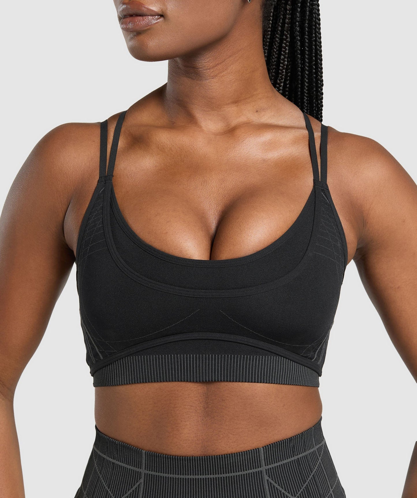 Apex Seamless Strappy Sports Bra - US 3785