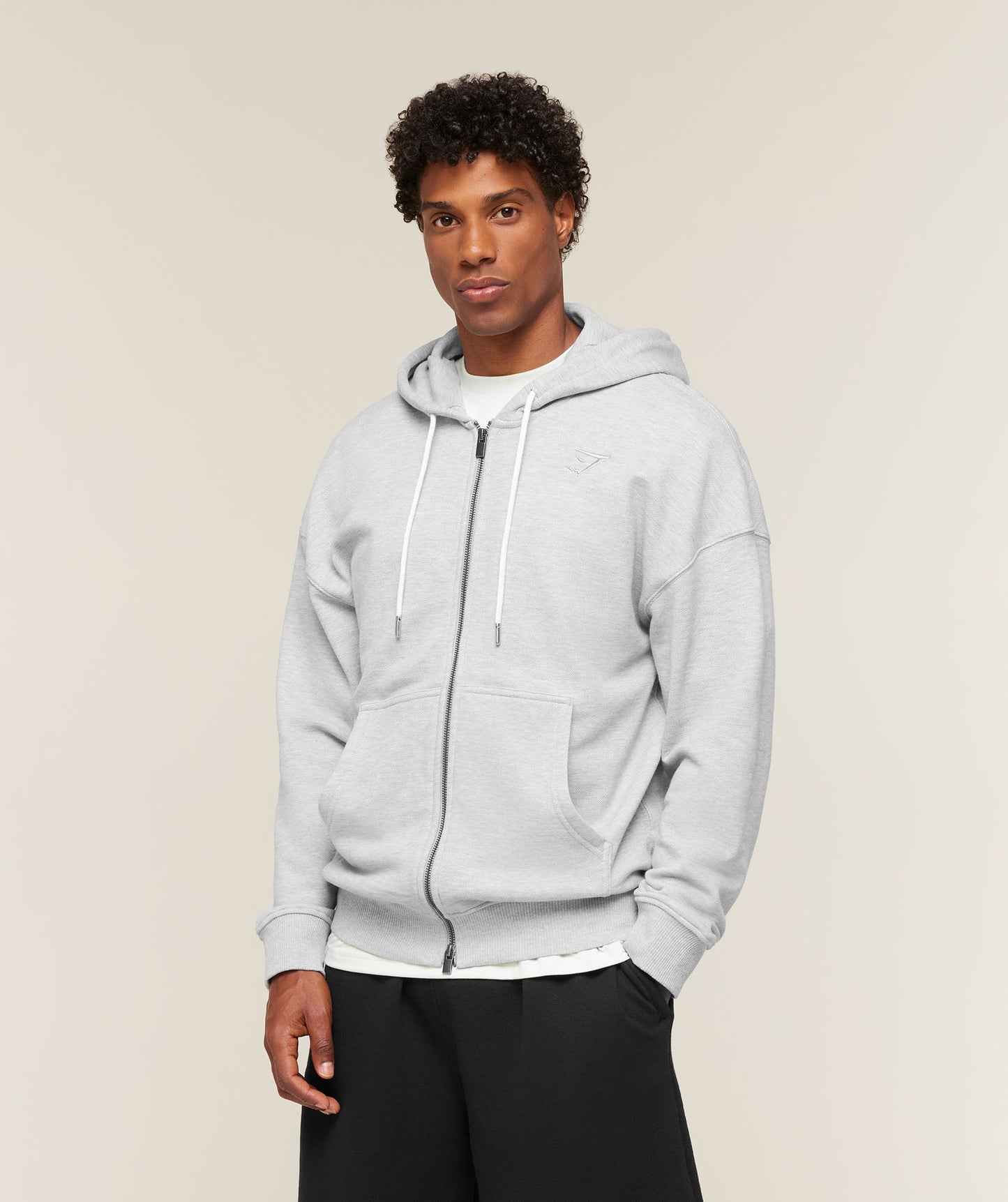Campus Crest Zip Through Hoodie - US 1832