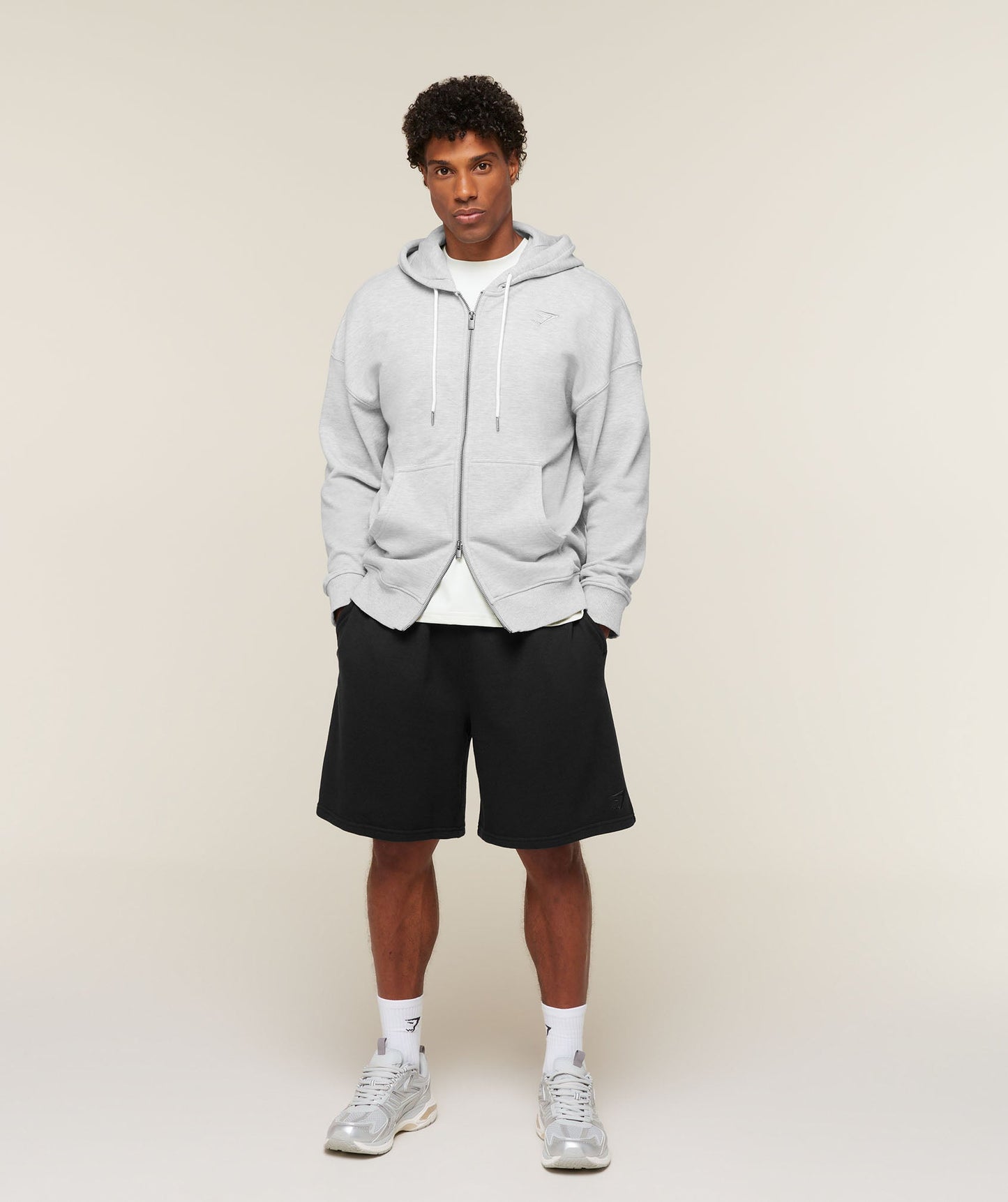 Campus Crest Zip Through Hoodie - US 1832