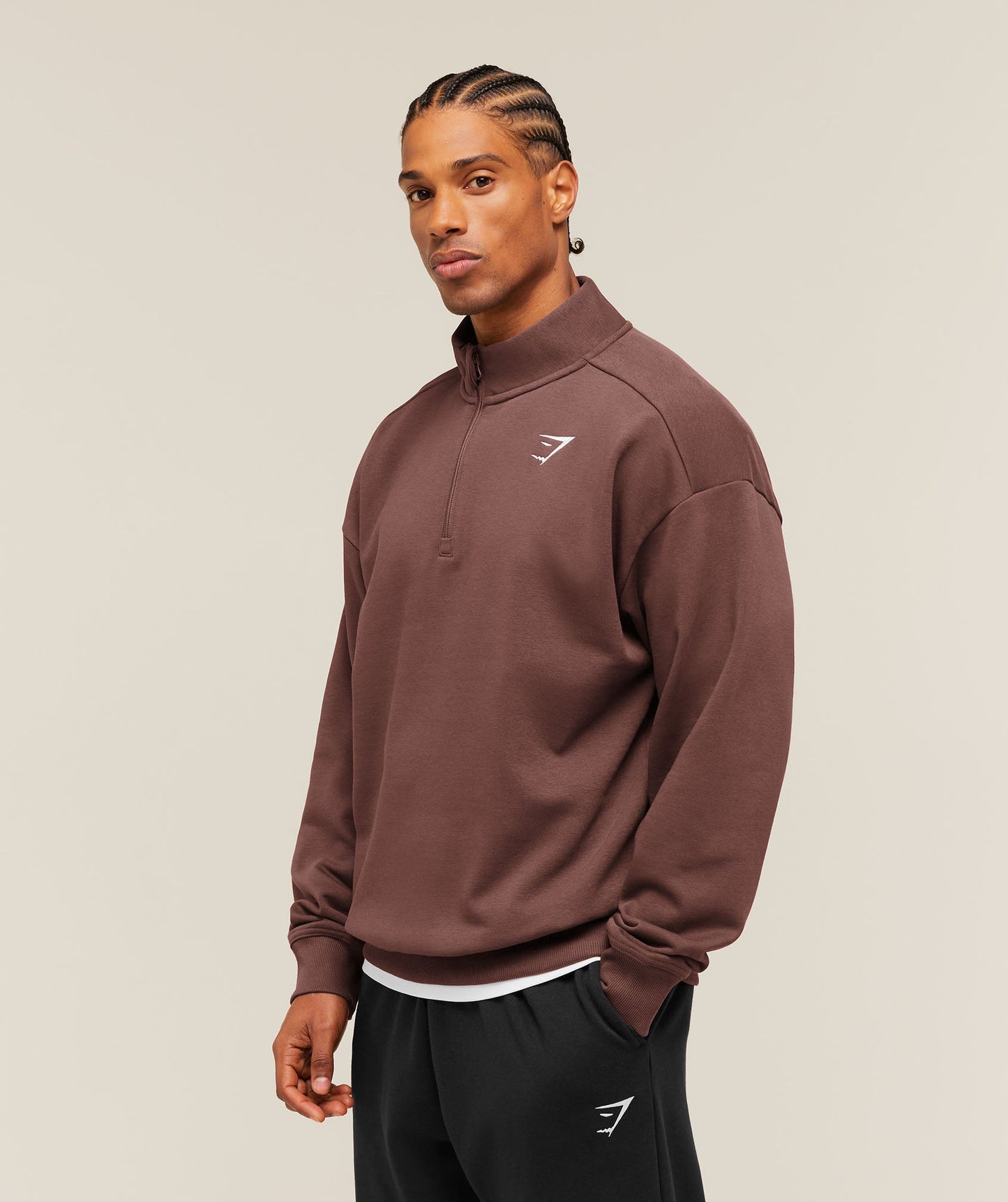 Crest Oversized 1/4 Zip - US 2576