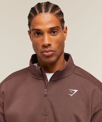 Crest Oversized 1/4 Zip - US 2576