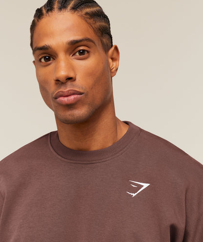 Oversized Crest Crew - US 6332
