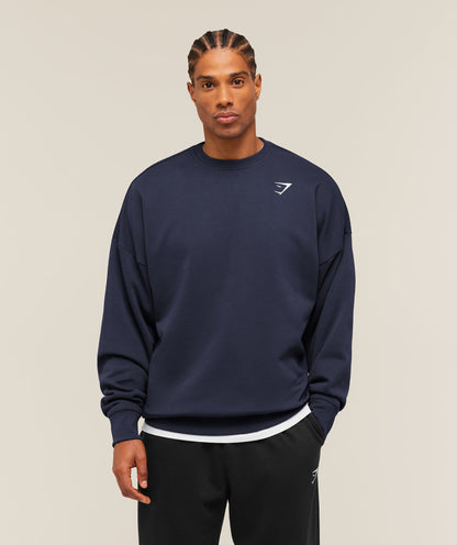 Oversized Crest Crew - US 5361