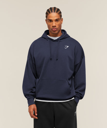 Crest Oversized Hoodie - US 3402