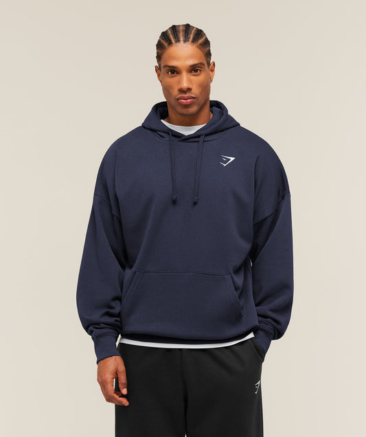 Crest Oversized Hoodie - US 4013