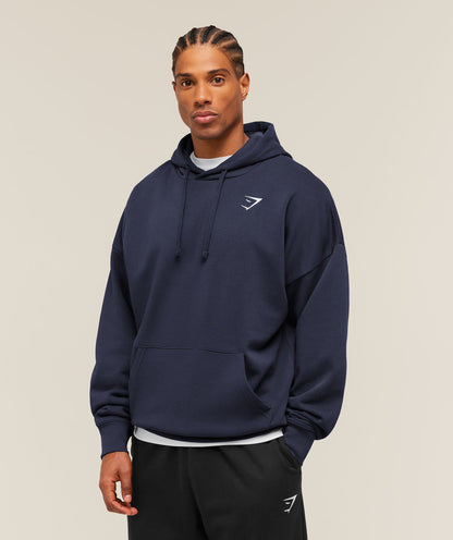 Crest Oversized Hoodie - US 4013