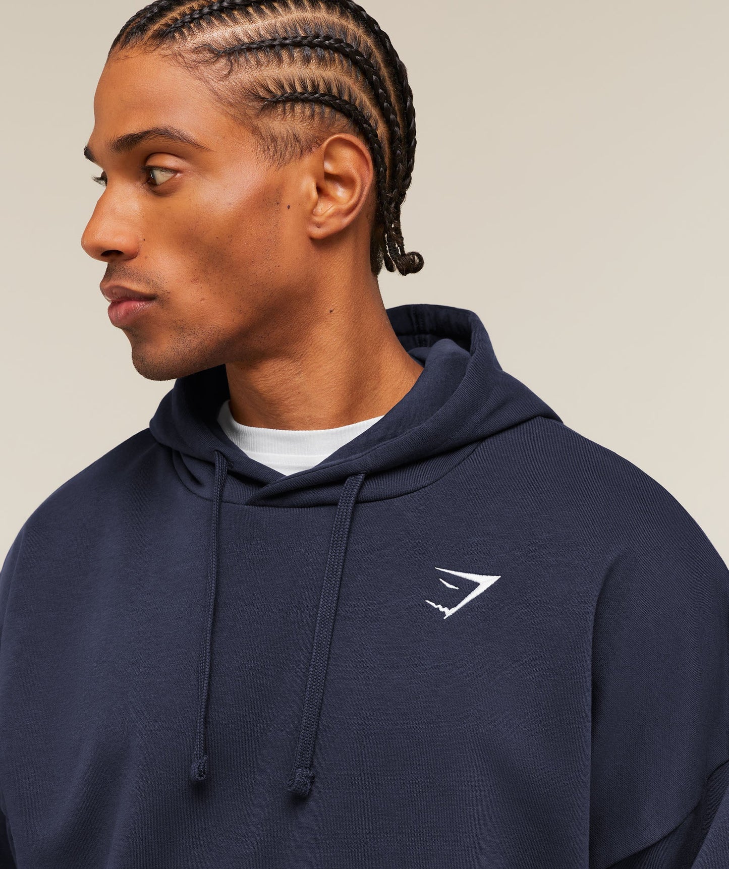 Crest Oversized Hoodie - US 4013