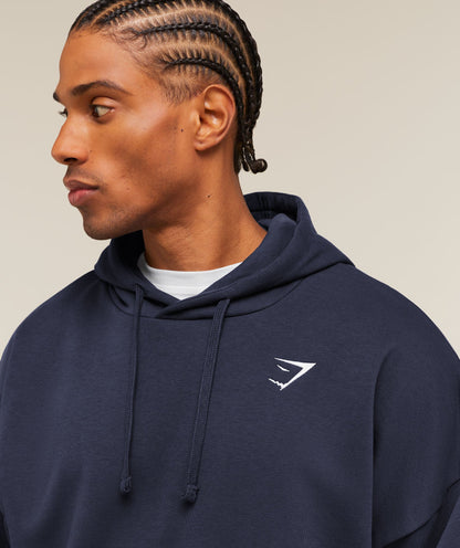 Crest Oversized Hoodie - US 4013