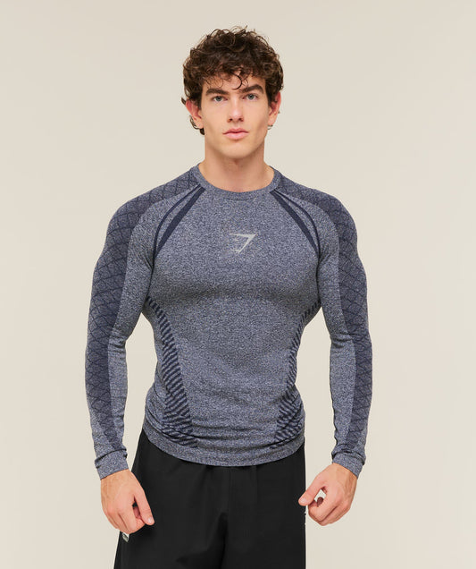 Devant Seamless Long Sleeve T-Shirt - US 6800