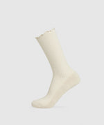 Frill Crew Single Sock - US 5595