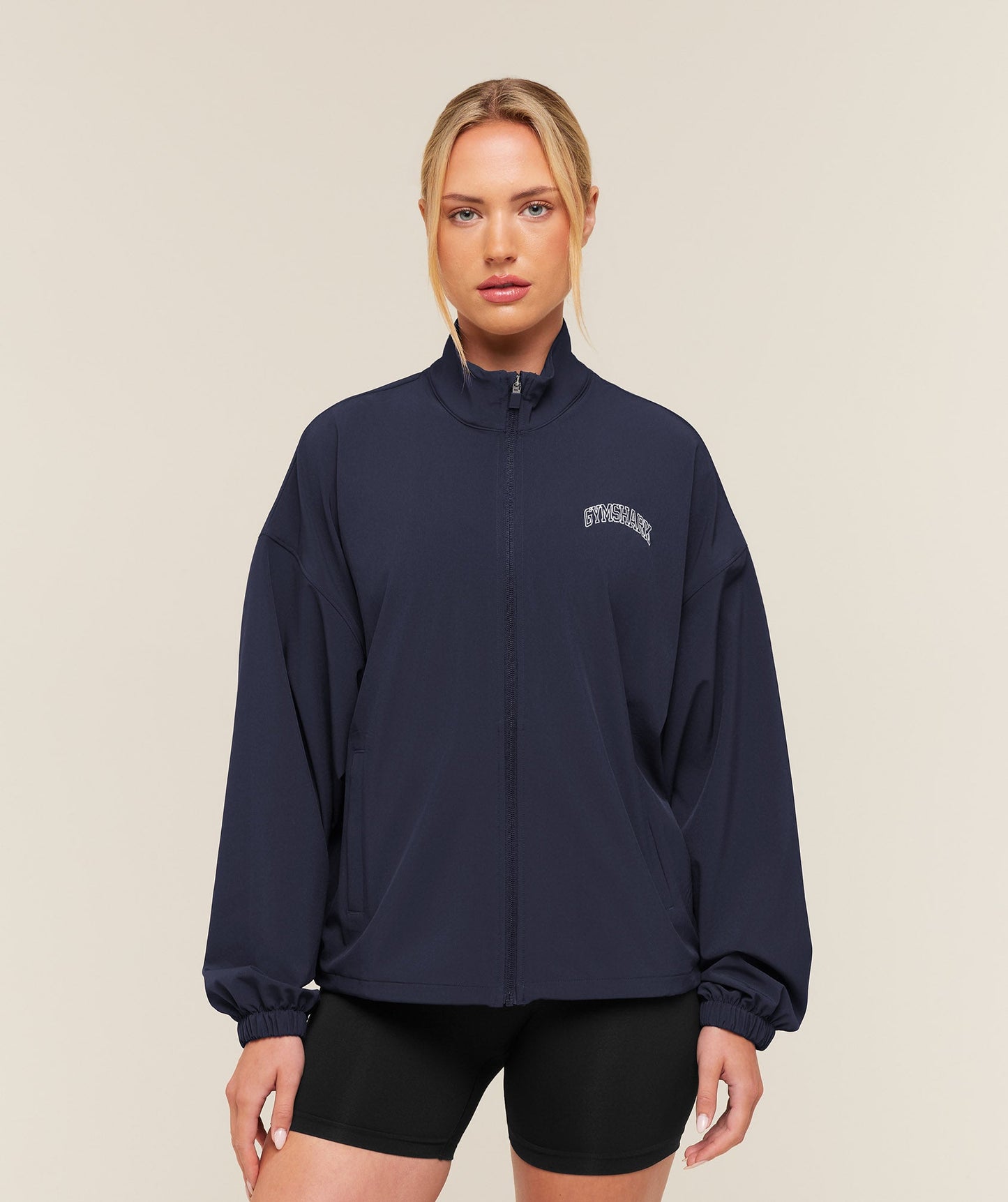 College Crest Graphic Track Jacket - US 8820