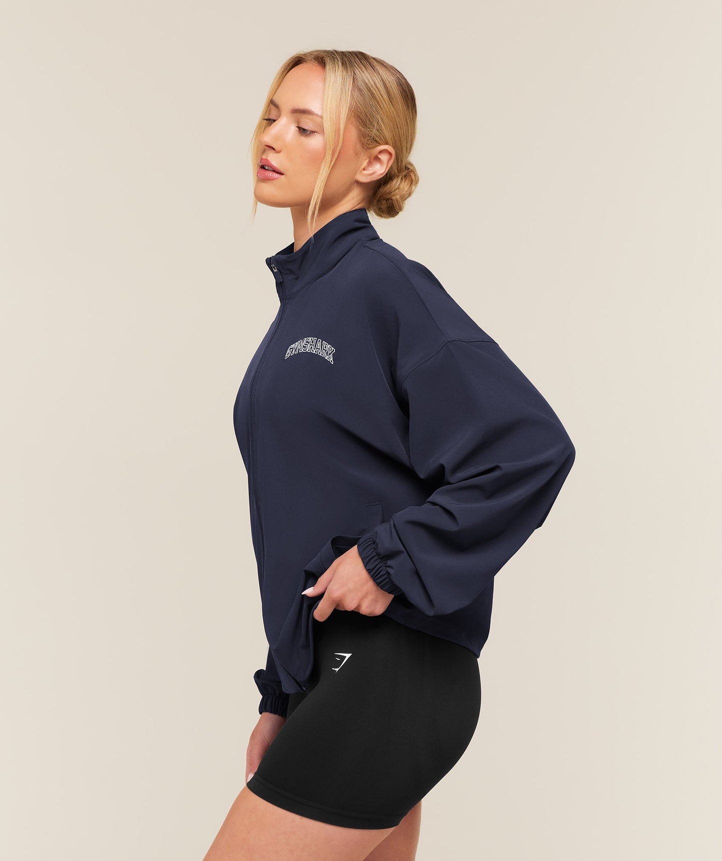 College Crest Graphic Track Jacket - US 8820