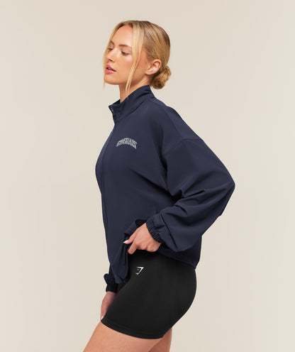 College Crest Graphic Track Jacket - US 8820