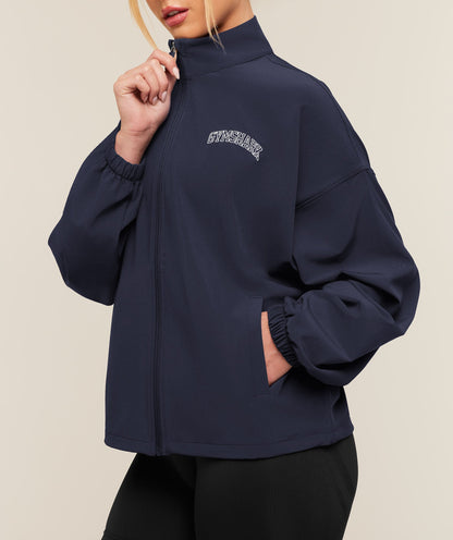 College Crest Graphic Track Jacket - US 8820