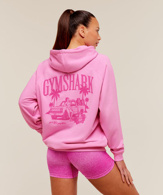 Pick Up Truck Graphic Hoodie - US 0111