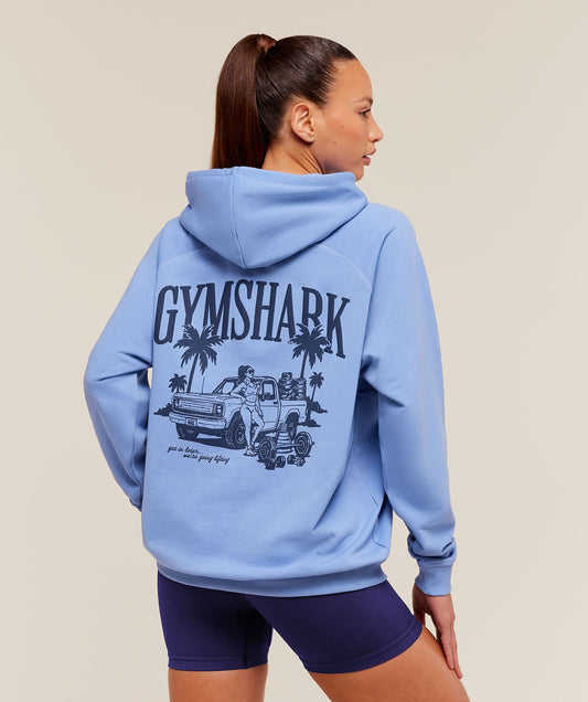 Pick Up Truck Graphic Hoodie - US 3397