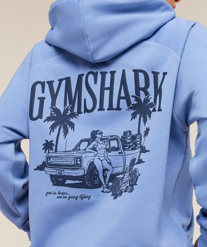 Pick Up Truck Graphic Hoodie - US 3397