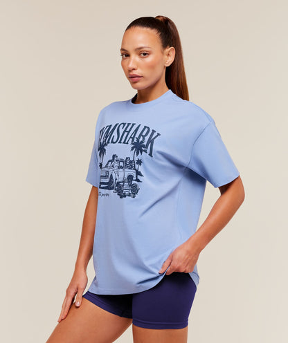 Pick Up Truck Graphic Short Sleeve T-Shirt - US 4440