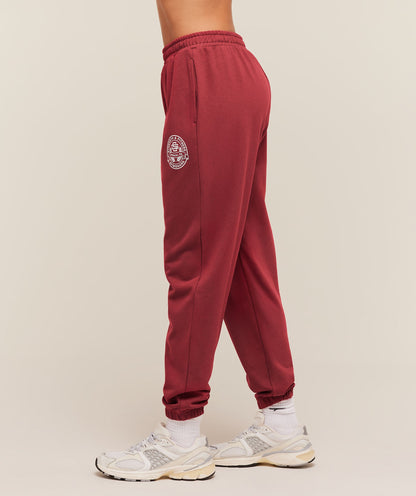 Strength and Fitness Crest Graphic Joggers - US 9360