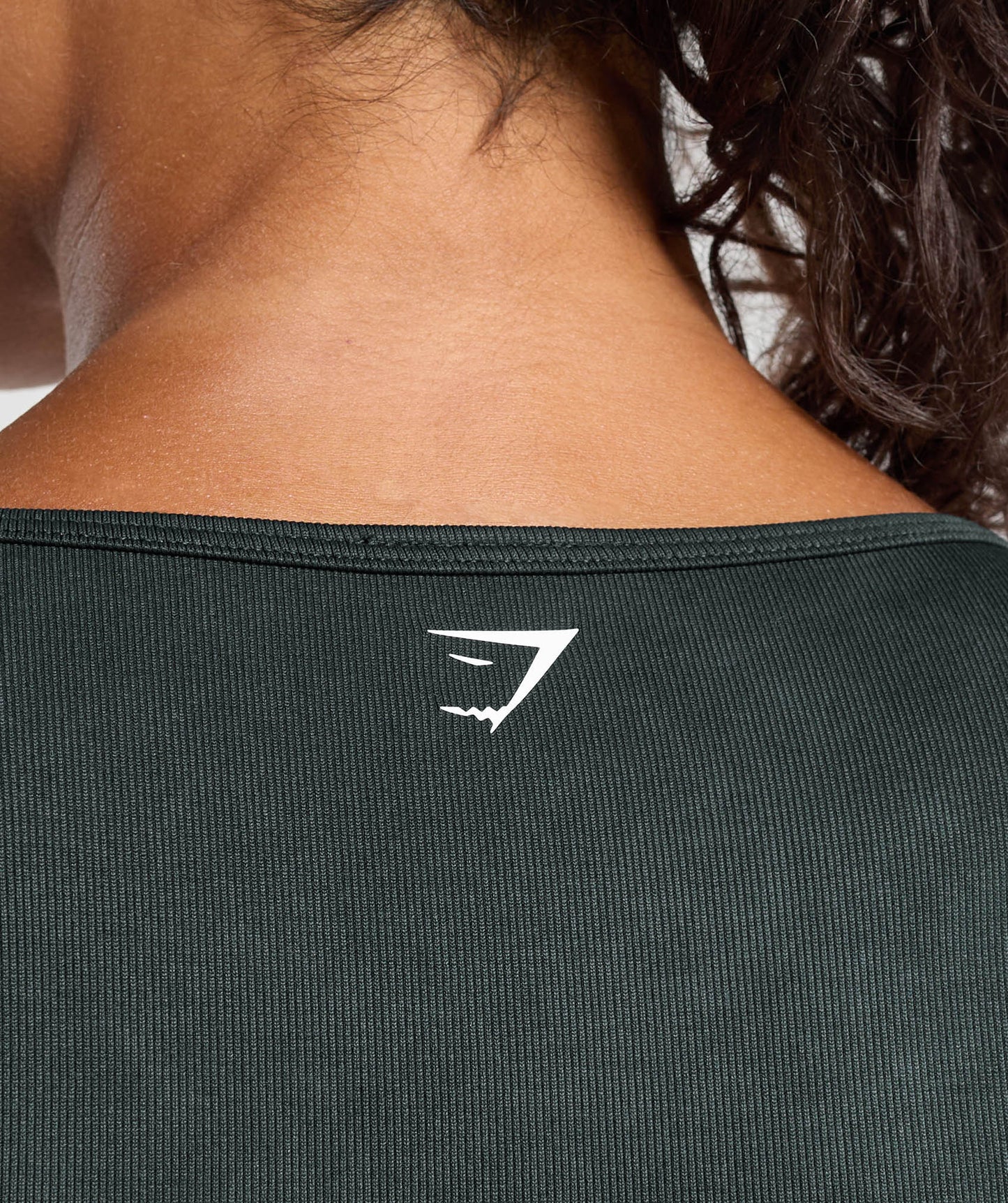 Gains Seamless Washed Crop Top - US 3124
