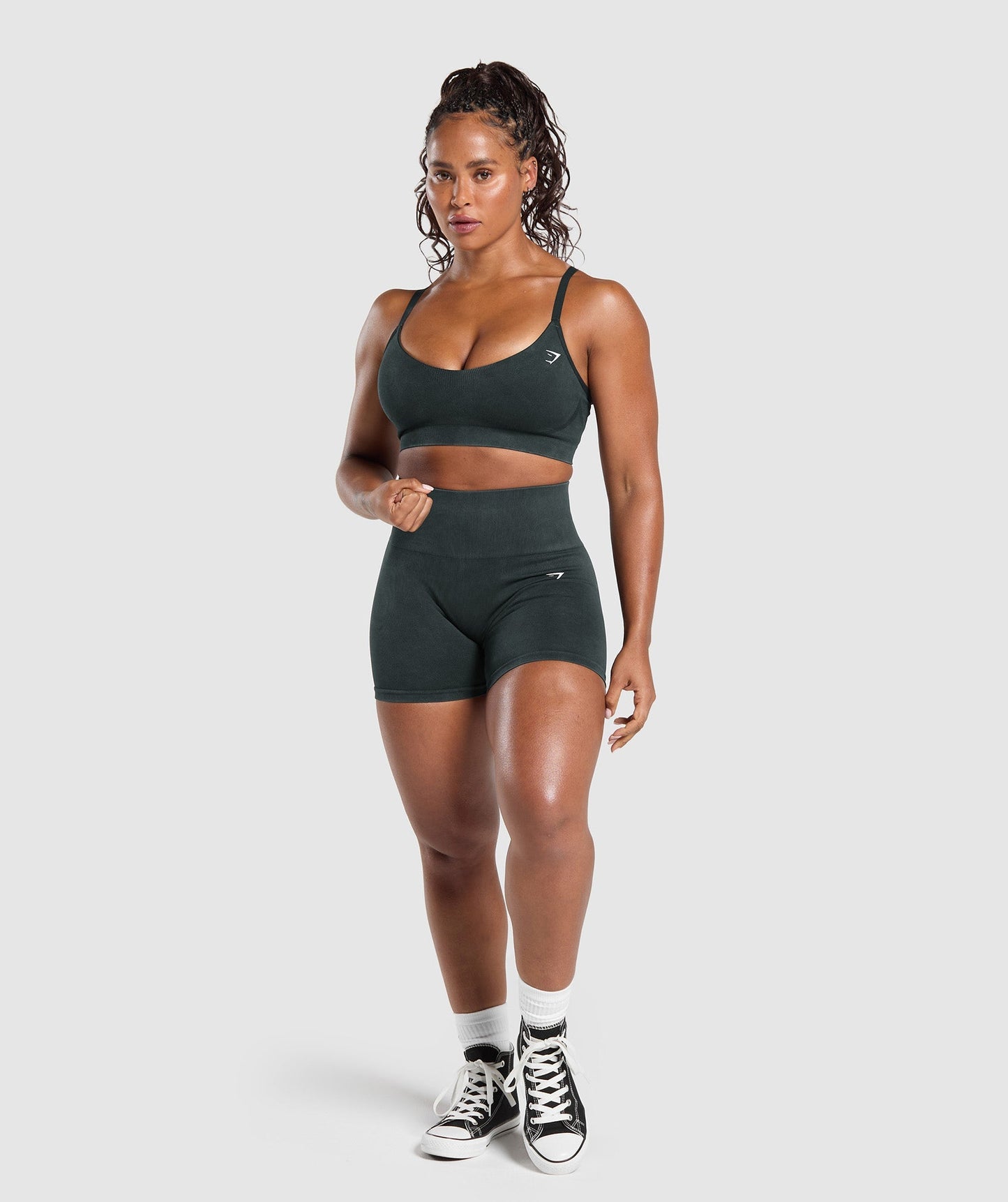 Gains Seamless Washed Sports Bra - US 7987