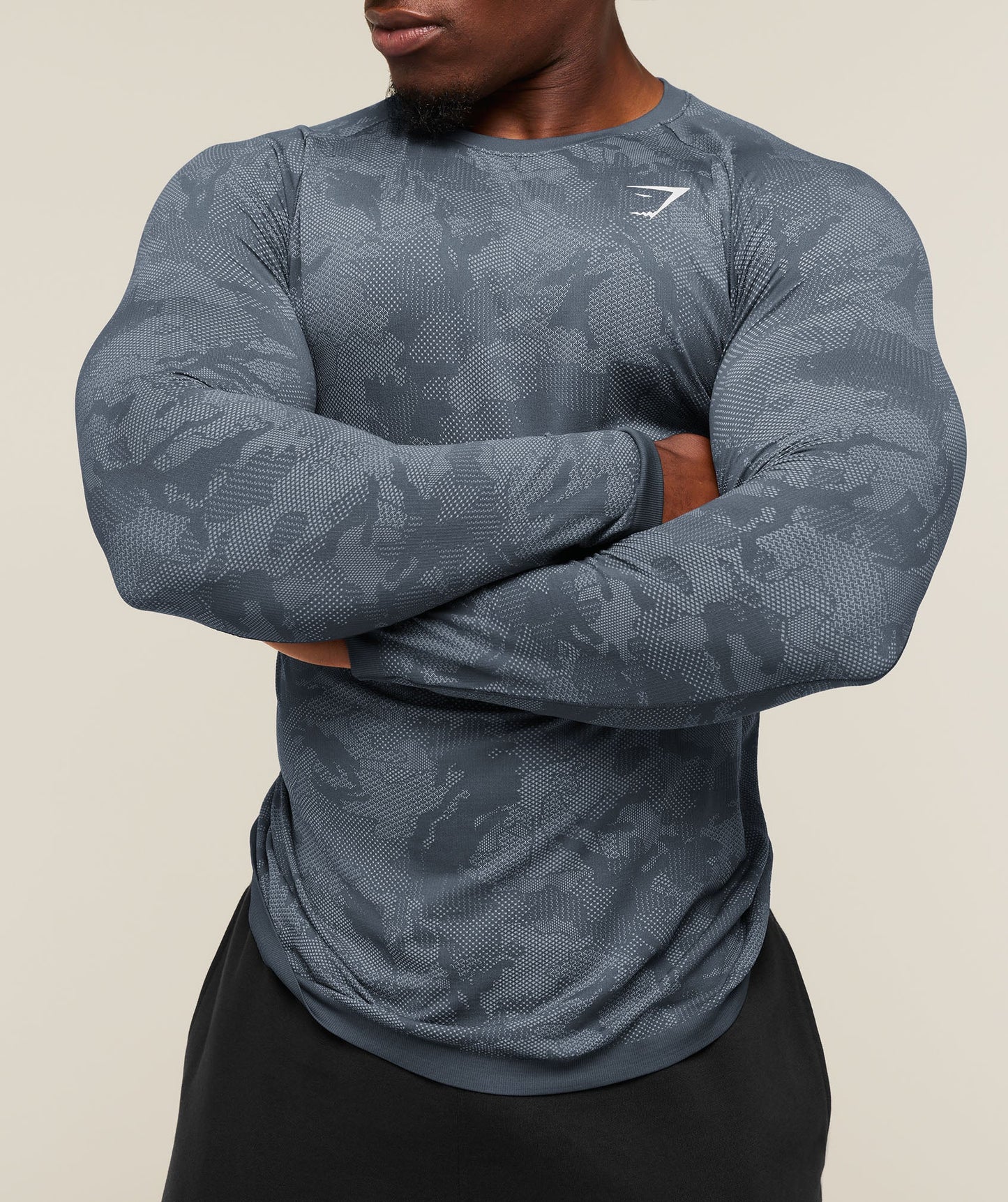 Geo Seamless Long Sleeve T-Shirt - US 9334