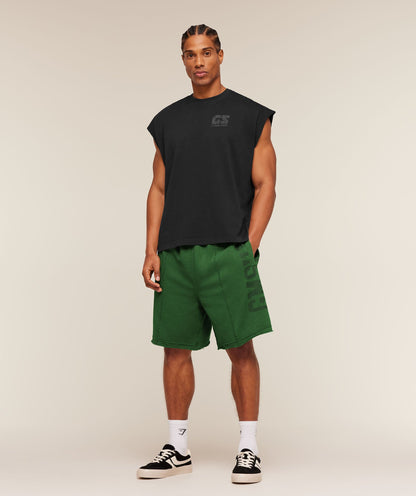 Accent Graphic Sweat Shorts - US 8214