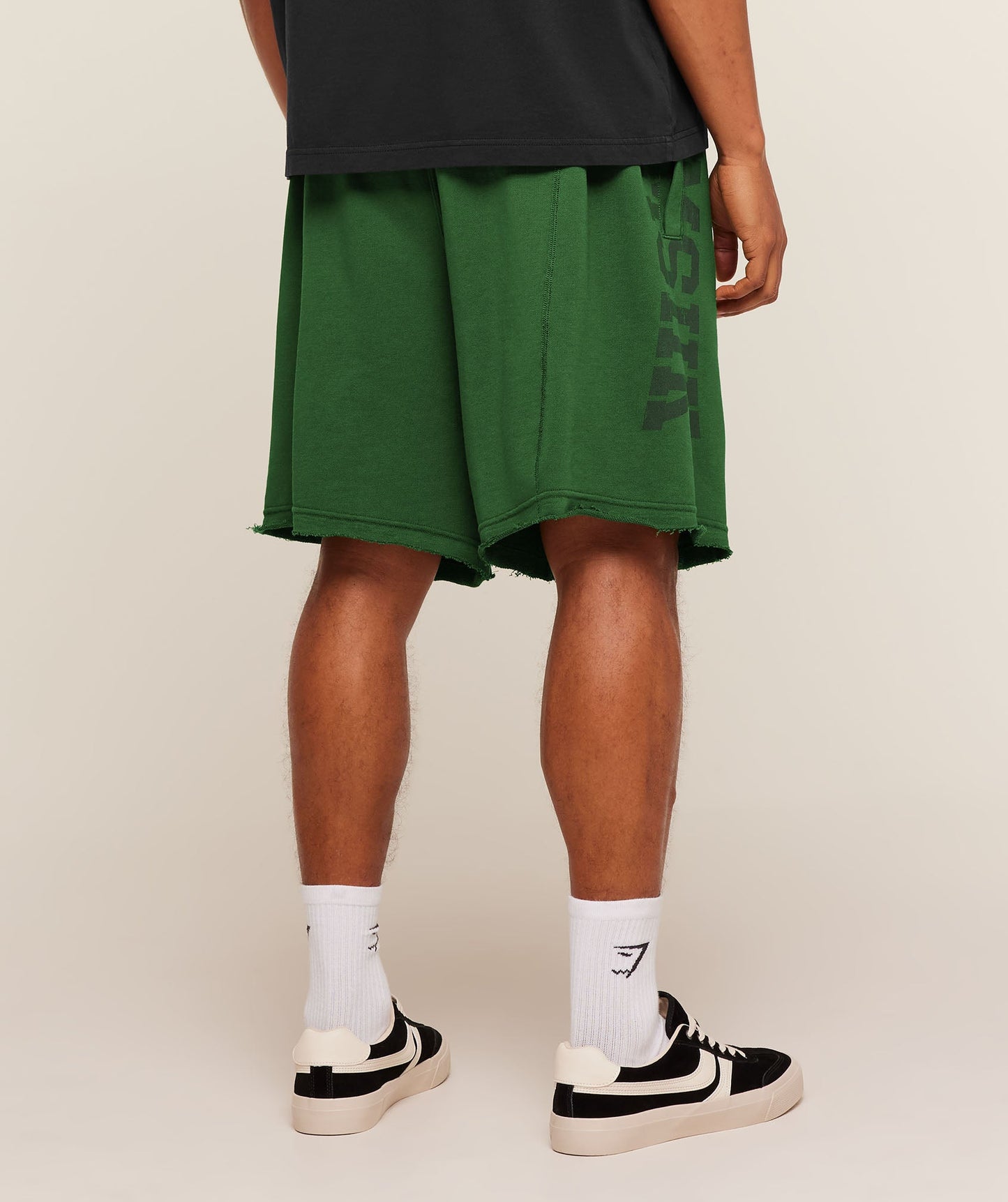 Accent Graphic Sweat Shorts - US 8214