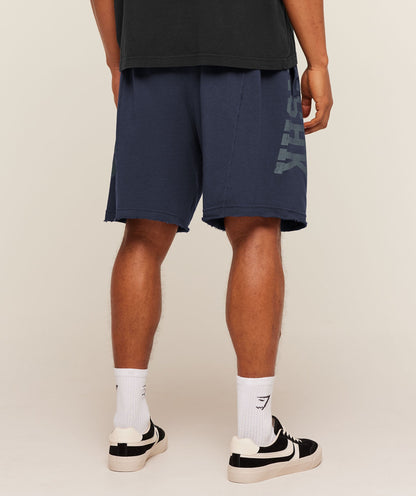 Accent Graphic Sweat Shorts - US 4070