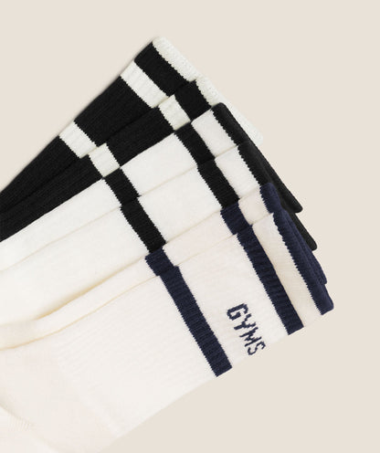 Gymshark Essentials Crew Sock 3pk - US 2137