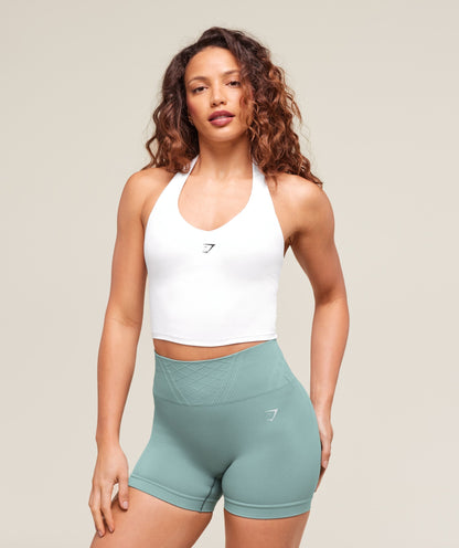 Halter Neck Cami with Shelf - US 7936