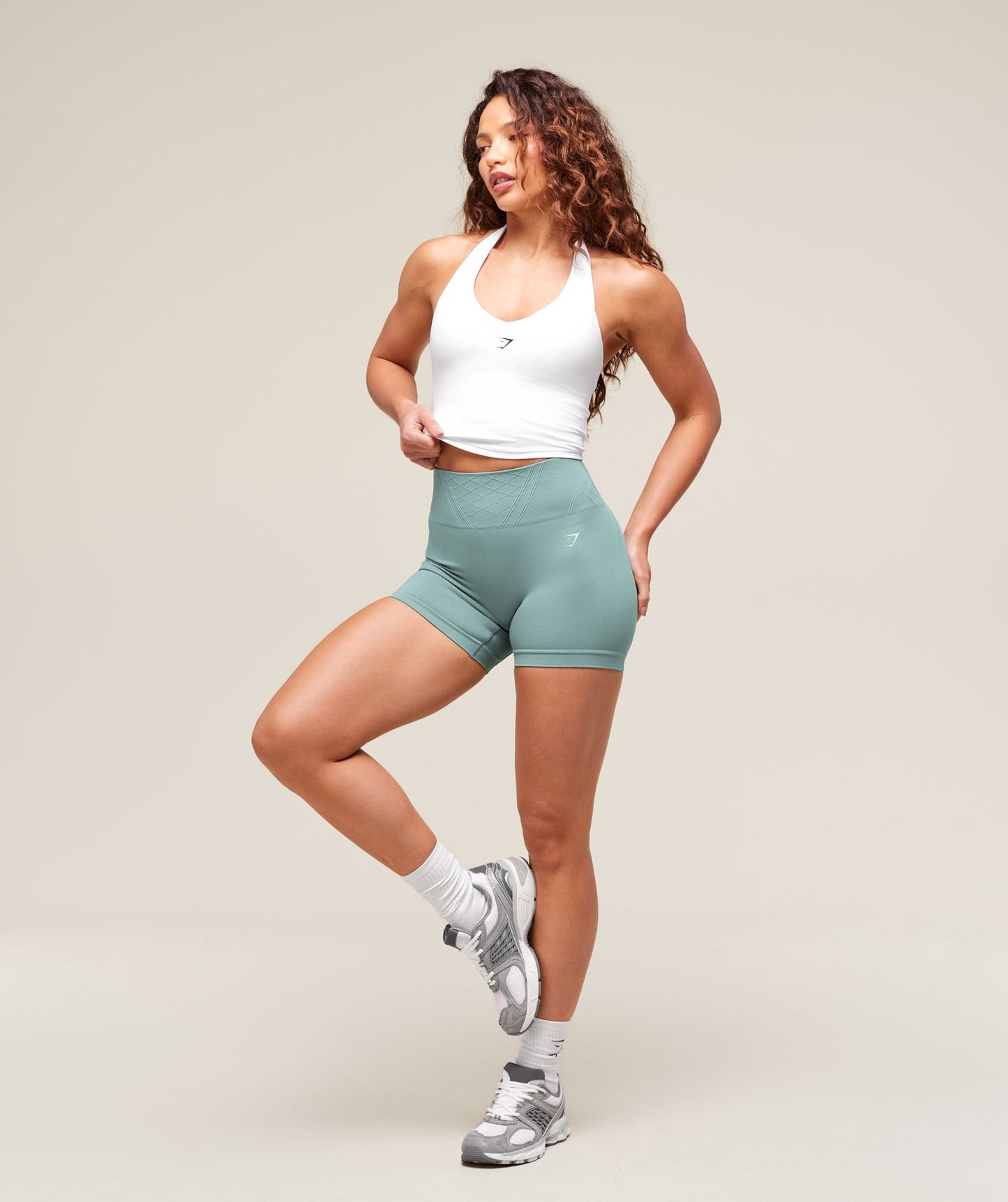 Halter Neck Cami with Shelf - US 7936