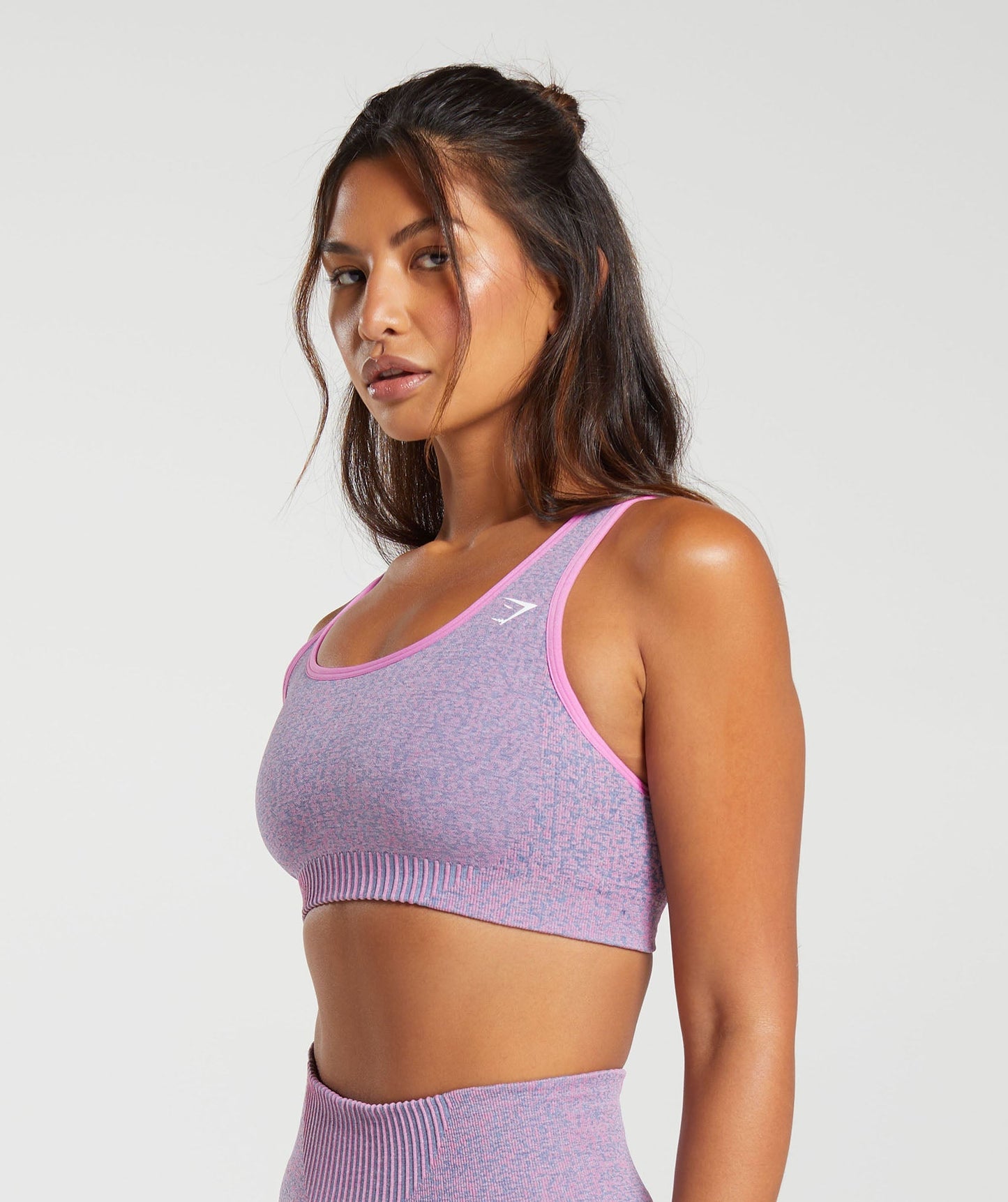 Marl Seamless Scoop Bra - US 2035