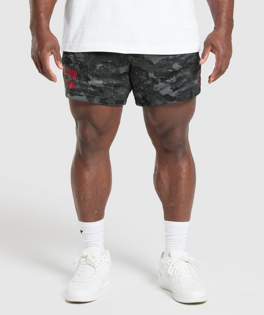 Lifting Mesh 5\" Shorts - US 8201