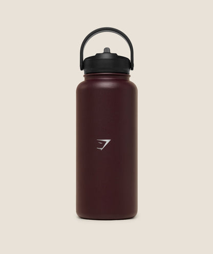 Metal Insulated Straw Bottle 1L - US 1309